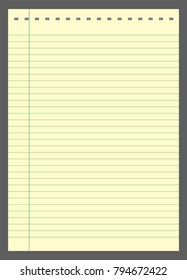 graph paper  or  lined graph paper a4 vector illustration
