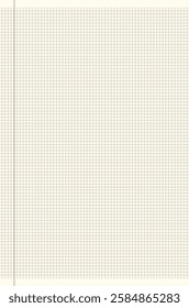 Graph paper. Mathematics pattern. Notebook sheet blank.