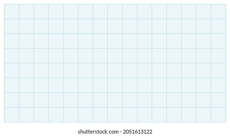 Graph paper millimeter grid. Blue pattern for drawings, engineering, projects, architects. Background for education, training, universities, colleges and schools.