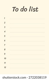 Papel gráfico. Imprimible Para hacer la lista con casillas de verificación, lista de verificación, papel de cuadrícula con líneas Horizontales de color. Patrón geométrico para la escuela, texturas, cuaderno, diario. Papel rayado realista en blanco.