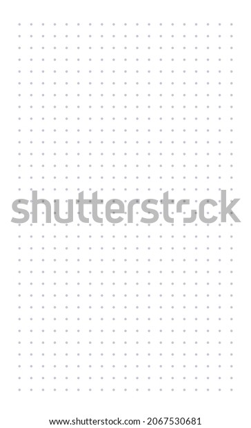 Graph Paper Printable Dotted Grid Paper Stock Vector (Royalty Free ...