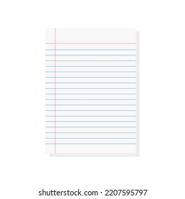 Graph paper. Printable lined grid paper with color horisontal, diagonal lines. Geometric pattern for school, oblique notebook. Realistic lined paper blank size Letter. Exercise page for calligraphy.
