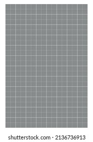Graph paper. Printable millimeter grid paper with color lines. Geometric pattern for school, technical engineering line scale measurement. Realistic lined paper blank size A4.