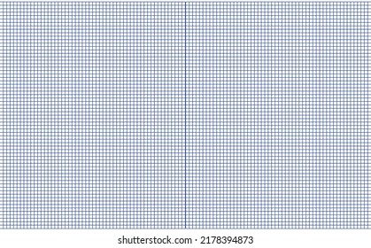 Graph paper. Printable squared grid paper with color horizontal lines. Geometric background for school, textures, notebook, diary. Realistic lined paper blank size reversal A5.
