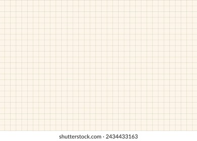 Graph paper. Printable squared grid paper with color horizontal lines. Geometric background for school, textures, notebook, diary. Realistic lined paper blank size reversal A5.