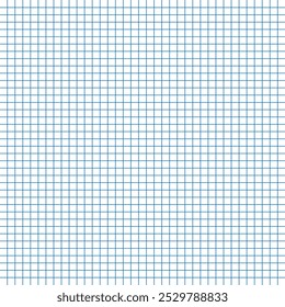 Graph paper. Printable squared grid paper with color horizontal lines. Background with graph paper grid lines on notepad sheet. Geometric background for school, textures, notebook. Eps file 8.