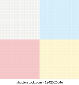 Graph paper sealess pattern. Abstract blueprint paper vector illustration