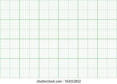 graph paper. seamless pattern. architect background. green millimeter grid. vector illustration