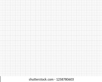 Graph Paper. Seamless pattern. Vector Grid Template. Real size