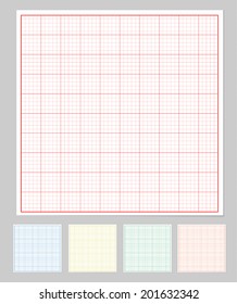 Similar Images, Stock Photos & Vectors of Graph paper on white