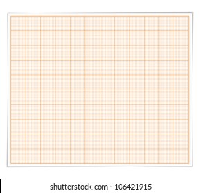 Graph paper, vector eps10 illustration