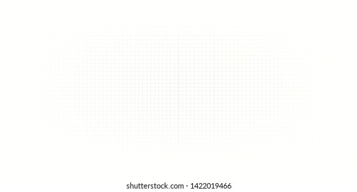 Graph paper with white corners. Vector background


