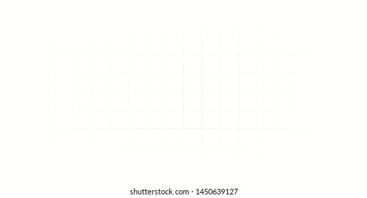 Graph paper with white corners. Vector background