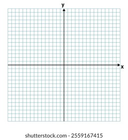 Graph Paper With X and Y Axis: Graph Paper Notebook for Algebra | X Y Axis Coordinate Grid Templates Printed | 30 inch by 30 inch