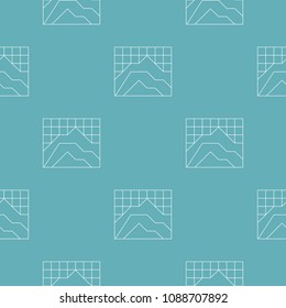 Graph pattern vector seamless repeating for any web design