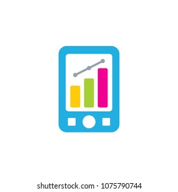 Graph Phone Icon Design