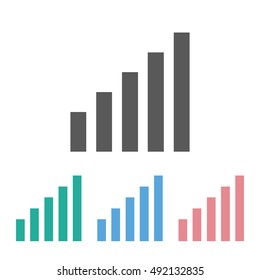 graph, signal icon