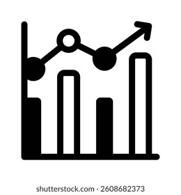 A graph symbolizing data analysis or performance tracking