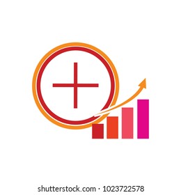 Graph Target Logo icon design