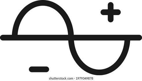 icono de línea de color del vector de gráfico