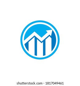Up Graph Vector , Finance Logo