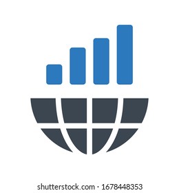 icono de color de glifo vector gráfico 