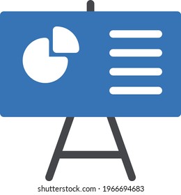 graph vector glyph color icon