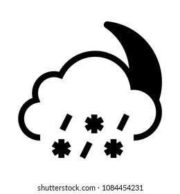 graph vector glyphs icon