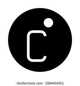 graph vector glyphs icon