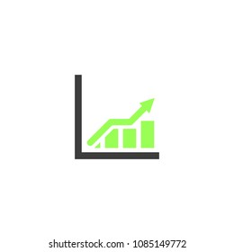 graph vector icon