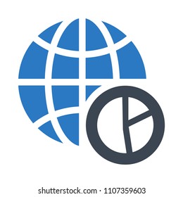 graph vector icon