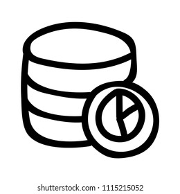 graph vector icon