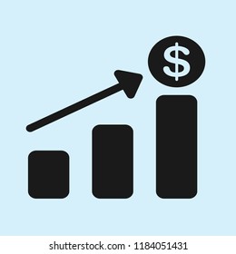 graph vector icon