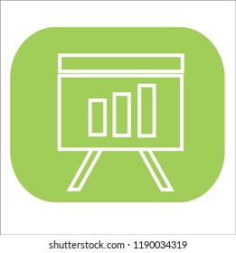graph vector icon