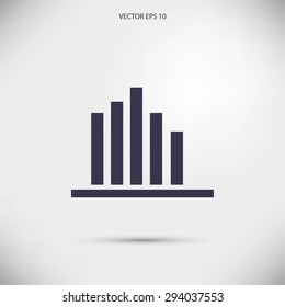 graph vector icon