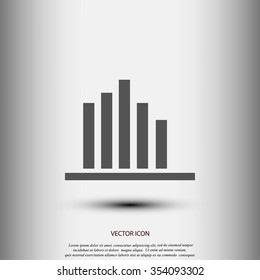 graph vector icon