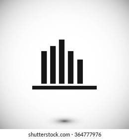 graph vector icon