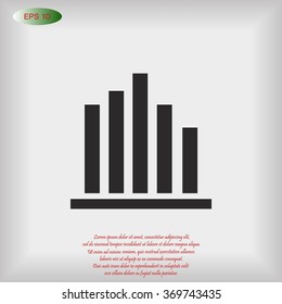 graph vector icon