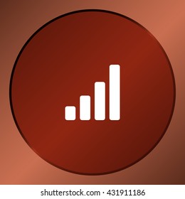 Graph vector icon