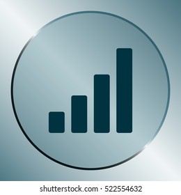 Graph vector icon