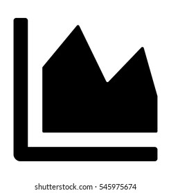 Graph Vector Icon