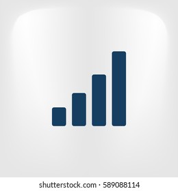 Graph vector icon