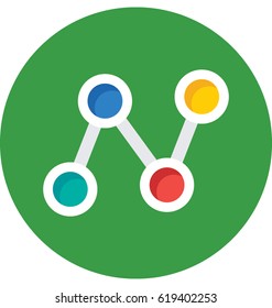 Graph Vector Icon