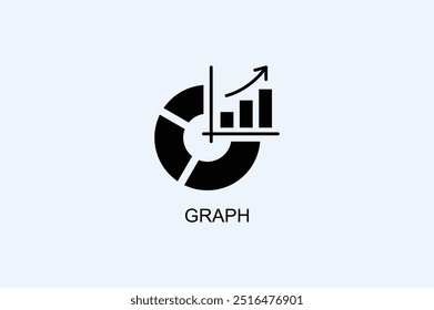 Icono de Vector de gráfico o ilustración de logotipo