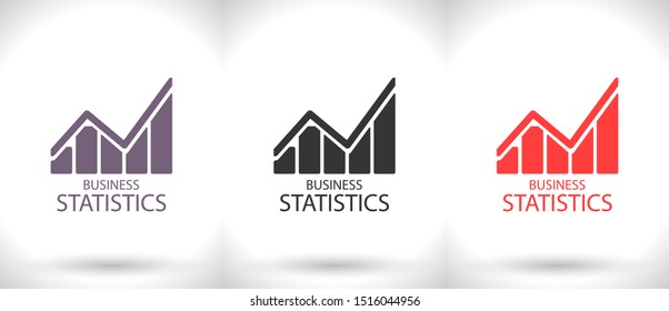 graph Vector icon . Lorem Ipsum Illustration design