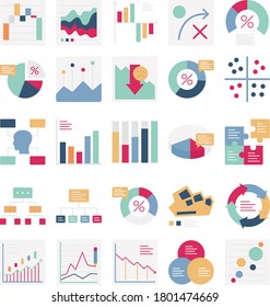 
Graph Vector icons set every single icon can easily modify or edit
