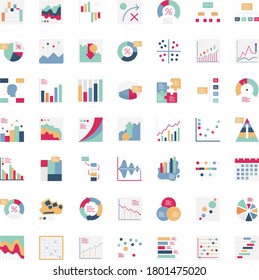 
Graph Vector icons set every single icon can easily modify or edit
