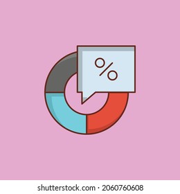 graph Vector illustration on a transparent background. Premium quality symbols. Vector Line Flat color  icon for concept and graphic design.