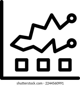 gráfico Ilustración vectorial en un fondo transparente. Símbolos de calidad superior. Iconos vectoriales de línea delgada para el diseño de conceptos y gráficos.