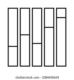 graph vector line icon